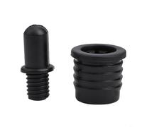 Clips de montage pour grille de haut-parleur - Attaches à boule et douilles - Piquets en plastique pour grille de haut-parleur - Pièces de réparation pour haut-parleurs - Guides de grille de centre de