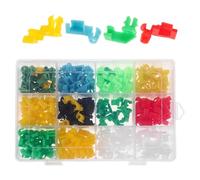Clips de Tige de Verrouillage de Porte pour Automobile, Pa | Réparation de Verrou et Loquet, Boîte de Rangement Incluse, Installation Facile, Usage Atelier Automobile