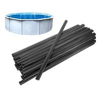 Clips de Toile de Piscine - Bandes de couronnement de Piscine Hors Terre,Remplacement des Clips d'adaptation de Piscine Hors Sol pour hôtel à la Maison,