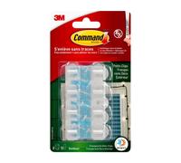 Clips lumineux 3M Command Outdoor, 17017CLR-AWPU x12 morceau