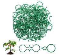 Clips pour plantes de jardin - Clips de fixation pour support de jardin | Pince à plantes pour plantes grimpantes | Clips de serre réutilisables pour tiges et vignes | Fixations robustes pour plantes