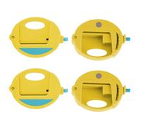 Clips Pour Sacs À Collation - Lot De 4 Pinces Alimentaires Réutilisables Avec À Pression, Clips ÉTanches Pour Pain Snacks Cuisine | Pinces Hermétiques Pourr Conservation Des Aliments
