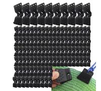 Clips pour tissu d'ombrage - Maintien fort, fermeture de serrure en filet de jardin, pince de fixation sûre, accessoire de sécurité léger | Pour couverture de filet de protection solaire agricole