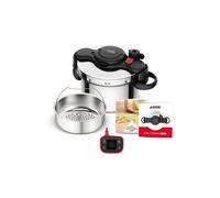 SEB Autocuiseur Clipso Minut Now+ P4900750 – 6 L, minuteur intelligent, induction