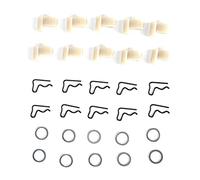 Cliquet de démarrage,kit de 10 cliquets de démarrage à rappel pour tronçonneuse, avec ressort, clip, pour débroussailleuse STIHL TS400 TS410 TS420 TS480i TS500i scies à tronçonner 000019-7200, Ki