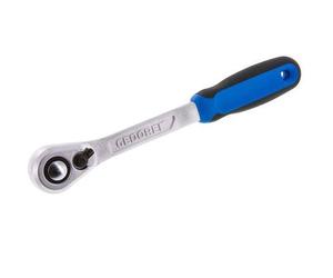 Cliquet Gedore 1/2" avec levier de commutation et bouton de blocage