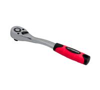 Cliquet réversible 1/4, longueur 125 mm, CV, satiné,manche ergonomique 72 dents - AUTOBEST