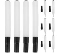 CLISPEED 10 Pièces Marqueur Tableau Effaçable à Sec Vide 2,8mm | Écriture Fluide, Effaçage Simple, Tube Fiable, pour Enseignants, Bureau, École et Usage Quotidien
