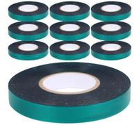 CLISPEED 10 Rouleaux Ruban Adhésif 4 Mil Extensible 1/2 Pouce 150 Pieds | Attaches Souples pour Tiges et Bambous, Coussinage Doux pour Écorce, pour Jardins et Balcons