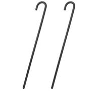 CLISPEED 2 Ensembles Béquille de Fête Noire en Costume Magicien | Léger, Stable et Détachable, pour Halloween, Scènes et Maisons Hantées, Accessoire Décoratif pour Ados