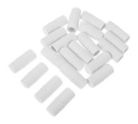 CLISPEED 20 Pièces Adaptateur Blanc en Pp 22cm pour Manche à Vis de Balai, Poignée Fiable et Stable, pour Outils de Nettoyage Domestique et Commercial