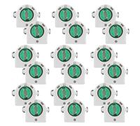 CLISPEED 20pcs Douilles T8 en Abs Résistantes la Corrosion pour Support de Tube Fluorescent, Design Simple et Élégant, pour Usage Intérieur et Extérieur