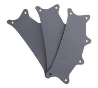 CLISPEED 3 Pièces Doublure de Casque de Sécurité en Maille Noire, Bande Anti-Transpiration Confortable et Rafraîchissante, Coussin Absorbant la Sueur, Remplaçable et Lavable pour Casque de