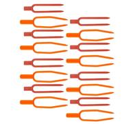 CLISPEED 400 Pcs Clips de Fixation pour Plantes Grimpantes en PP, Pince Sécurisée et Résistante pour Vignes et Stolons, Accessoires Jardinage pour Serrage et Extérieur