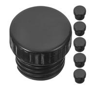 CLISPEED 6 Pièces Couvercle de Douille Ampoule Cache pour Douille Pe Noir Installation Facile Anti-chocs Électriques pour Guirlandes Lumineuses et Standard