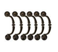 CLISPEED 6 Pièces Poignée de Meuble en Alliage de Zinc | Haute Dureté, Résiste aux Fortes Tractions, Ne Se Déforme Pas, Ne Rouille Pas, pour Commode et Placard