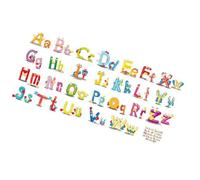 CLISPEED Autocollants Faciles à Appliquer 26 Pièces en Pvc Lettres de L'alphabet sans Résidu, Décor Créatif et Chic pour Placards et Carrelages
