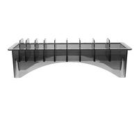 CLISPEED Boîte de Rangement Organisateur Pratique pour Peignes de Tondeuse à Cheveux en Ps Robuste 10 Compartiments pour Usage à Domicile Hôtel