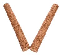 CLISPEED Bouchon de Vin en Liège Naturel, 2pcs, 36 MM de Diamètre, 30 CM de Long, Maintient le Goût, Adapté aux Bouchages de Bouteilles en Verre