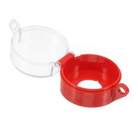 CLISPEED Cache de Protection Résistance aux Chocs, Design Élégant en Abs Prévention des Opérations Accidentelles du Bouton-poussoir Rouge pour Interrupteur Mural et Bouton-poussoir