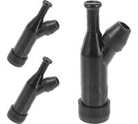 CLISPEED Capuchons de Bougie D'allumage en Plastique Résistance à l'usure et Contraintes Mécaniques Lot de 3 Pièces Compatibles pour Générateur Essence Nettoyeurs Haute Pression