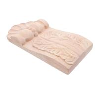 CLISPEED Consoles en Bois Sculpté de Style Européen, Corbeaux Décoratifs Shell pour Hôtel et Villa de Luxe, Stabilité et Intérêt Visuel Sophistiqué, Finition Kaki