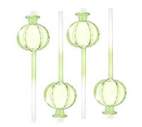 CLISPEED Globe d'Arrosage Automatique en Verre Transparent Lot de 4, Outil d'Irrigation pour Plantes en Pot, pour Jardinage Intérieur et Plantes Vertes