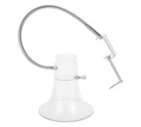 CLISPEED Hotte de Soudage Transparente en Plastique, Extraction de Fumée | Buse à Bouche Évasée, Canal Intégré et Angle Ajusté, pour Ateliers et Laboratoires Compacts