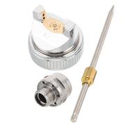 CLISPEED Kit 3 Pièces pour Pistolet Pulvérisateur Automobile 1,4mm en Alliage Aiguille Fluide, Buse et Chapeau d'air pour Finition Uniforme et Entretien Véhicule