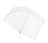 CLISPEED Lot de 10 Feuilles Lubrifiantes pour Déchiqueteuse, Papier Blanc Antirouille pour Engrenages, Optimise L'efficacité et Facile à Utiliser