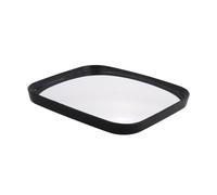 CLISPEED Miroir Convexe Carré de Sécurité 23x20cm en Plastique et Verre, Angle Large pour Surveillance des Angles Morts en Entrepôt et Allées, Installation Facile et Usage Solide