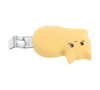 CLISPEED Ouvre-bouteille de Flacon, Ouvre-bouteille, Acier Inoxydable et Silicone, Magnétique, Portable, Jaune, pour Bouteilles de Liquide Oral Poudre Lyophilisée, Infirmières, Voyage
