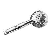 CLISPEED Pince Filtre à Friture en Acier Inoxydable Argenté, Facile à Nettoyer, Cuisine et Pâtisserie, Ustensile Pratique pour Filtrer Aliments Frits