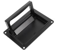 CLISPEED Poignée Zinc Pliante Noir en Alliage Encastrée de Coffret