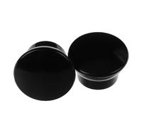CLISPEED Poignées de Couvercle 2pcs Lisse sans Bavures en Plastique et Métal Noir Accessoires de Remplacement Cuisine pour Bouilloire Sifflet