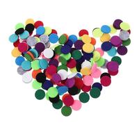 CLISPEED Recharge Confortable et Parfumée 170 Coussinets Ronds en Fibre Polyester Couleur Aléatoire pour Diffuseur D'huiles Essentielles Adaptés pour Pendentif