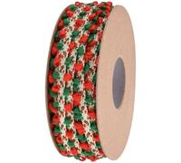 CLISPEED Ruban pour Emballage Cadeau en Polyester, Ruban de Pliage de Boîte Non Décolorant, 1 Rouleau de 10 Mètres pour Décoration de Fête et Loisirs Créatifs