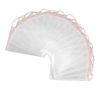 CLISPEED Sachets de Protection pour Fruits en Tissu Maille 20pcs, Barrière Physique Moucherons et Oiseaux, pour Arbres Fruitiers en Jardinage