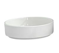 CLISPEED Soucoupe pour Plantes en Céramique Ronde Blanche 1 Pièce