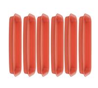 CLISPEED Soucoupe Rectangulaire 6 Pièces en Plastique pour Pots de Fleurs | Plaque de Plantation pour Rebord de Fenêtre, Base Lisse, Facile à Déplacer, pour Semis et Pots