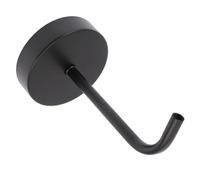 CLISPEED Support De Lampe Murale En Fer Diy, Poteau Lumineux Noir 13 Cm, Accessoire D'éclairage Pour Chambre, Montage Facile, Support Lampe Domestique, Kit De Fixation Stable