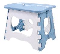 CLISPEED Tabouret Pliant Tabouret de pêche Pliable en Plastique pour Enfants Adultes pêche en Plein air Salle de Bain avec poignée de Transport Ergonomique, Charge Forte