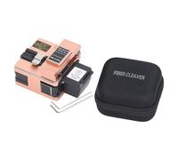 Cliveuse à Fibre Optique de Haute précision avec Retour Automatique, Lame en Acier au tungstène pour l'épissure et la terminaison de câbles à Fibre Optique, en Alliage d'aluminium
