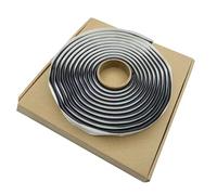 CLKE 1 PCS Joint Butyle, Ruban Butyle 9mm x 4m, Adhésif Noir Rond | Mastic Butyle avec Boîte, Ruban Etanche Butyle, pour Pare-brise, Phares et Encadrements de Portières