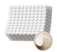 CLKE 1000 Pastilles Adhésives Double Face Rond, 10mm Points Adhesifs Double Face,Autocollant Adhésif Rond et Transparent,Sans Trace,pour Bricolage Décoration
