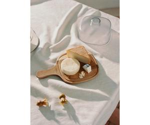 Cloche à fromage - Create - Bois d'acacia - Couvercle transparent
