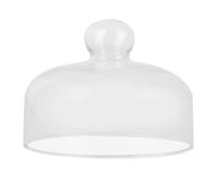 Cloche À Gâteau en Verre De 16 Cm De Diamètre sans Couvercle Alimentaire Couvercle De Conservation pour Gâteaux