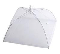 Cloche alimentaire en tissu - Protège les fromages et autres aliments - Parapluie Blanc G