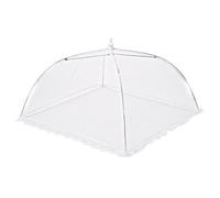 Cloche Alimentaire Pliable Anti-Mouche, Toile Alimentaire Pliable, Couvercle Alimentaire Reutilisable, Anti-Mouche Couvercle De Nourriture Tente pour Extérieur pour Protéger Légumes, Fruits, Viande