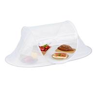 Relaxdays Cloche alimentaire blanche